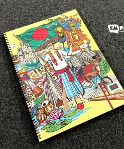 NB035 (Yellow): Large Size Lined Pages Notebook - 01 Pc