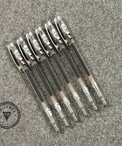 ZHI XIN G-2501 0.5mm Black Gel Pen - 06 Pcs Set