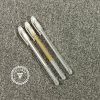 AETS 0.6mm White, Silver & Golden Gel Pen for Black Paper Notebooks – 03 Pcs Set