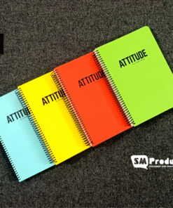 NB001: Medium Size Blank Pages Notebook - 04 Pcs Set